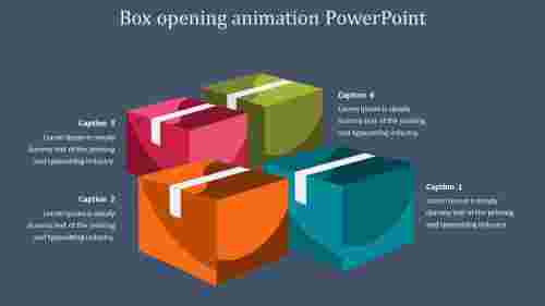 box opening animation powerpoint